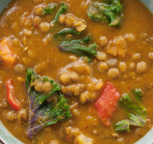 Slow Cooked Moroccan Lentil Stew - Libby Alice Fitness